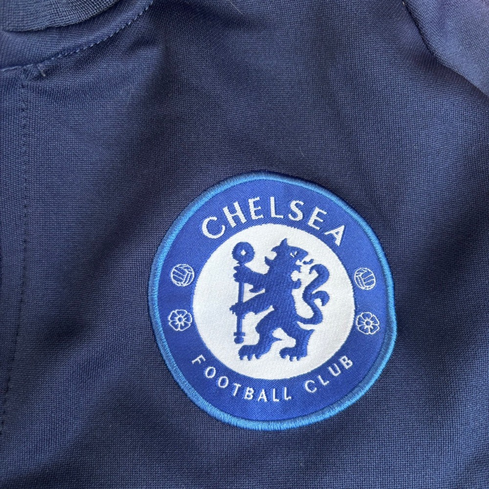 Nike Chelsea FC Dri-FIT Training Zip Up Track Jacket Navy Blue Pink Mens Small - Picture 4 of 7